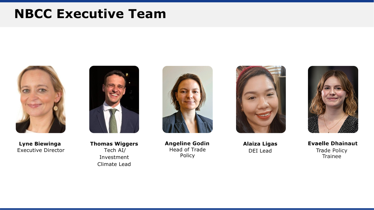 NBCC Executive team